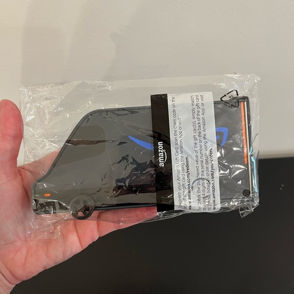 Amazon Prime Van Truck Car Gift Card Holder Case Tin - Picture 4 of 5